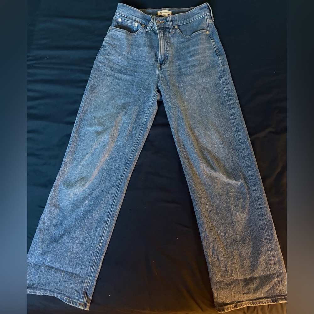 Madewell The Perfect Vintage Wide-Leg Jean Size 28